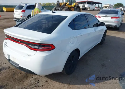 2015 Dodge Dart Sxt из США, поврежденный, VIN 1C3CDFBB9FD320409